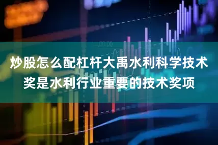 炒股怎么配杠杆大禹水利科学技术奖是水利行业重要的技术奖项